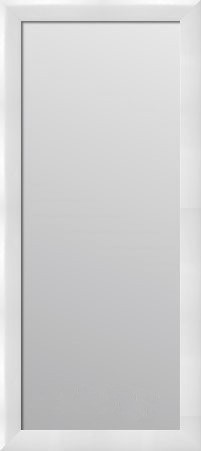 Nowoczesne lustro do przedpokoju biały połysk 180x80