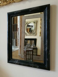 Lustro łazienkowe w stylu vintage 40x50