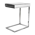 Nowoczesna konsola-stolik lustrzany