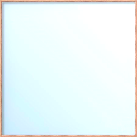 Lustro w ramie aluminiowej złotej- różne wymiary