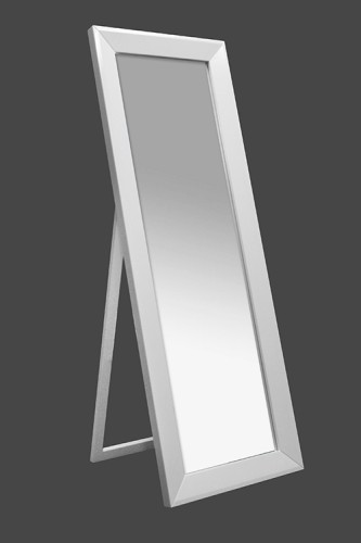 lustro DECORATIVE - kolor ramy biały. Producent SMAZA