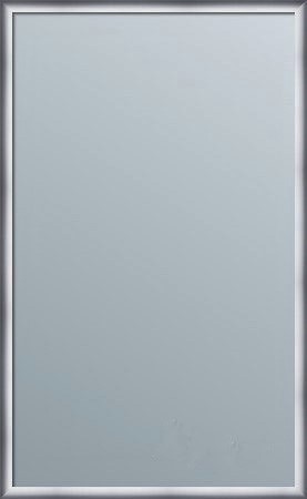 Lustro do łazienki srebrne matowe 80x130