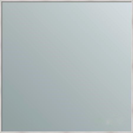 Lustro z wąską ramą aluminiową srebrną-różne wymiary