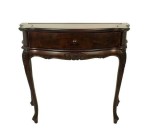 Śliczna stylowa konsola drewniana 86x76x37