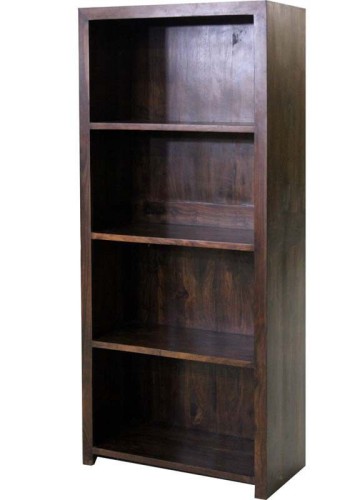 Duży regał z litego drewna dębowego 176x78x40