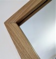 Lustro klasyczne dąb naturalny 160x55