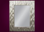 Lustro dekoracyjne srebrne 160x100