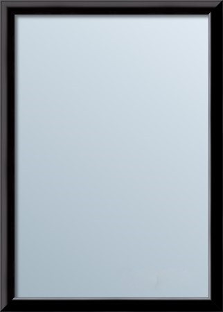 Czarne lustro w ramą aluminiową w stylu glamour-różne wymiary