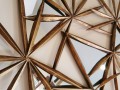 Designerskie lustro dekoracyjne z metalową ramą 110x90