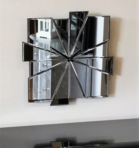 Zegar lustrzany 45 x 45