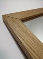Lustro dąb naturalny 160x60