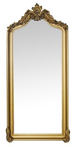 Duże lustro barokowe złote 200x92