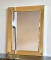 Lustro łazienkowe złote 85x65