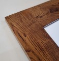 Lustro dębowe NATURA ORZECH ŚREDNI 180x80