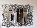 Cudowne lustro w lustrzanej oprawie 121x89