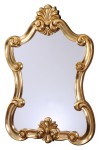 Złote stylowe lustro 79x113cm