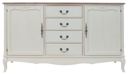 Drewniana komoda z szufladami w prowansalskim stylu BTN-PR-ST9351