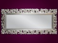 Duże lustro w srebrnej ramie 190x80