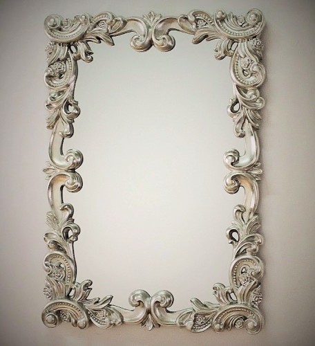 Lustro srebrne 70x100