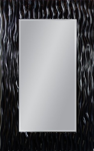 Lustro dekoracyjne czarne SMAZAdesign