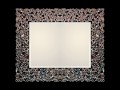 Dekoracyjne lustro w kryształowej ramie 80x100