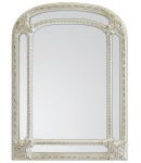 Lustro białe przecierane 70x95