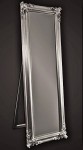 Barokowe lustro stojące lub wiszące SREBRNE SM21ST - 172X52CM