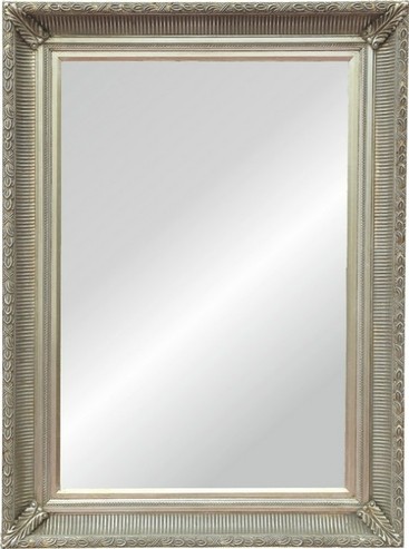 Wyjątkowe lustro z ozdobną ramą stare srebro ARTSTYLE 02 