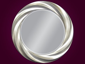 Okrągłe lustro 80cm 