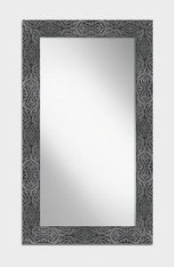 Lustro GLAMOUR GRAFITOWE  69x119