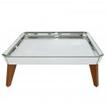  Designerski stolik kawowy lustrzany 98x91x30 
