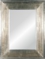 Wyjątkowe lustro z ozdobną ramą stare srebro ARTSTYLE 04