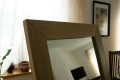 rama lustra ELEGANCE łączona na skos z fazą- kolor ramy naturalny dąb bezbarwny nr 8 z wzornika