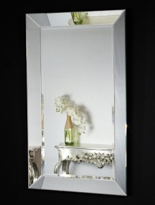 Lustro w ramie lustrzanej 90x150- SM1030