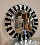 Dekoracyjne lustro okrągłe-dwa wymiary