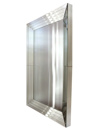 Duże lustro krysztalowe z ramą lustrzana skośną 180x120