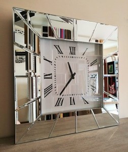 Zegar ścienny lustrzany ZL04 50x50