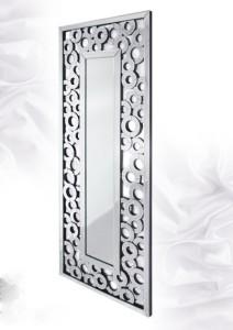 Lustro w ramie ażurowej lustrzanej DAWID 60X150 