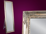 Lustro stojące stare srebro  173x53