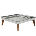  Designerski stolik kawowy lustrzany 98x91x30 