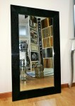 Lustro GLAMOUR CZARNE 69x119