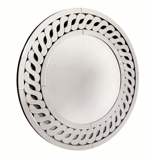 Lustro dekoracyjne okrągłe 80x80 