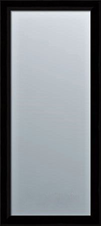 Nowoczesne lustro do przedpokoju czarny połysk 180x80