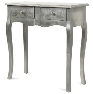 Konsola srebrna 80x80x35