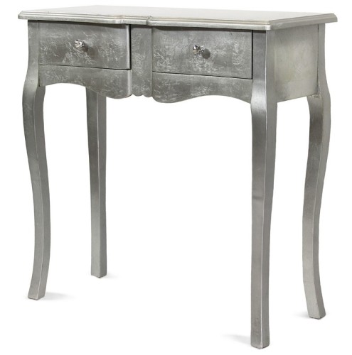 Konsola srebrna 80x80x35 
