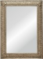 Wyjątkowe lustro z ozdobną ramą stare srebro ARTSTYLE 01