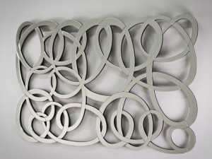 Nowoczesne lustro dekoracyjne 80x120