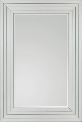 Efektowne lustro z lustrzaną ramą