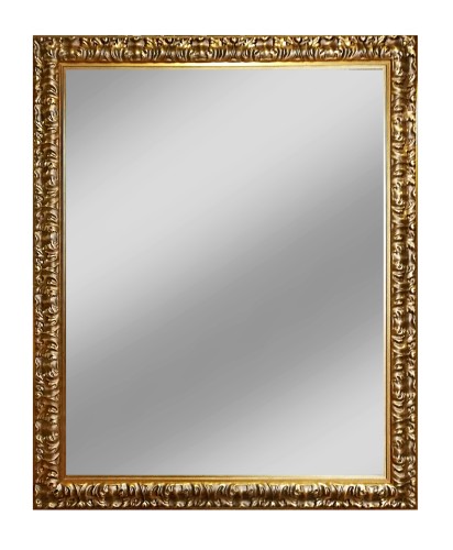 Piękne lustra z ramą złotą 80x100
