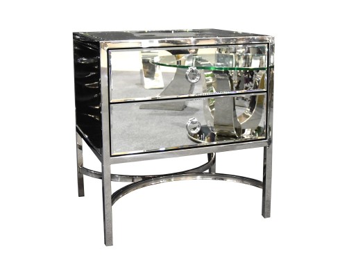 Szafka nocna lustrzana 50x40x55